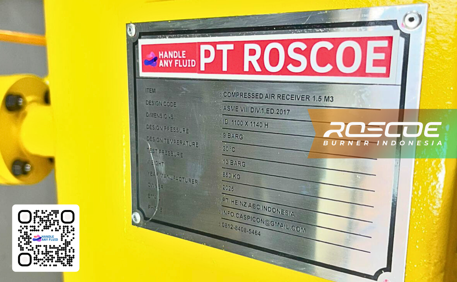 Roscoe Delivers ASME-Standard Pressure Vessels for Kraft Heinz Factory